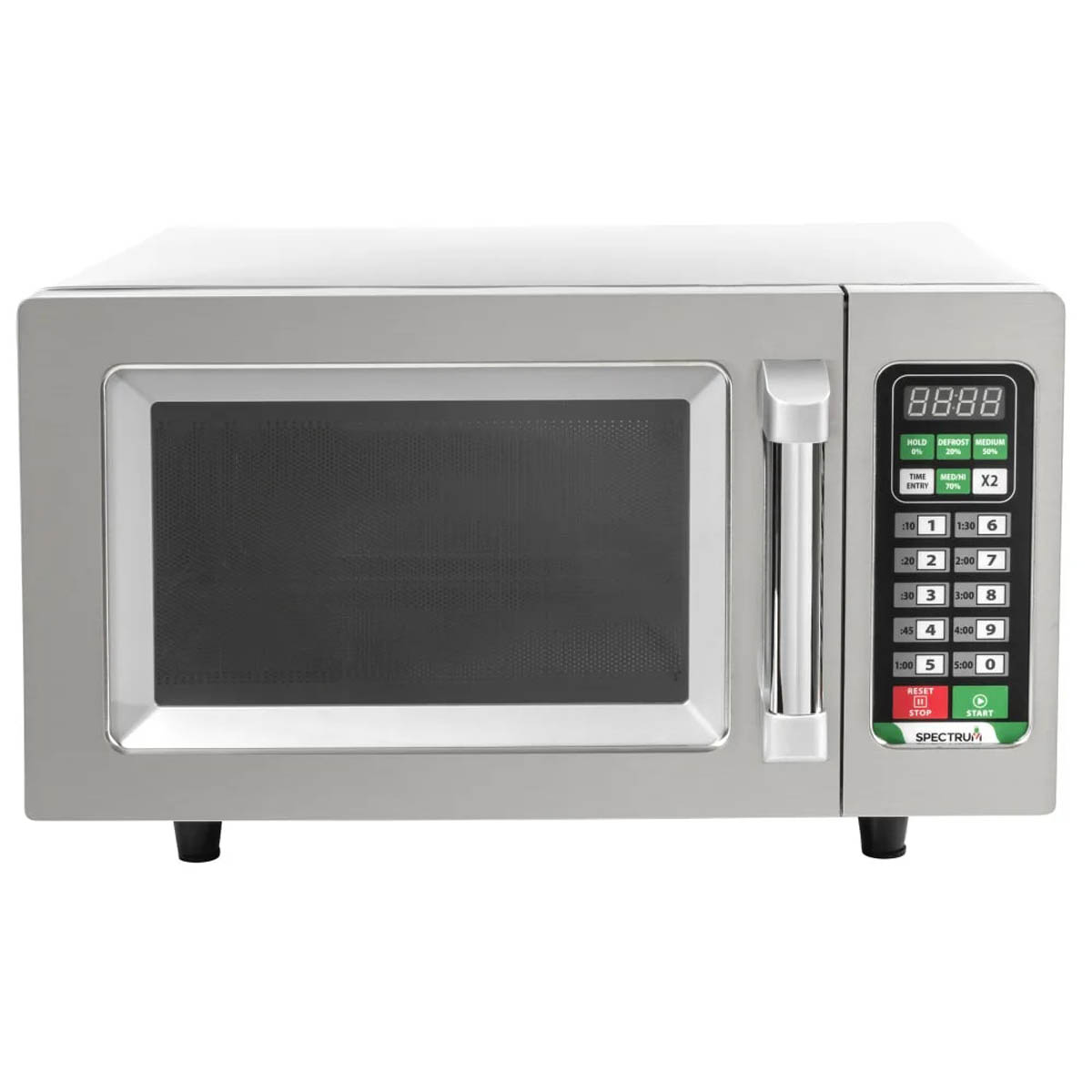 Winco EMW-1000ST 1000-Watt Commercial Microwave Oven w/ 0.9 cu ft Capacity, Touch Control | 0.9 - 1.1 cu. ft. capacity
