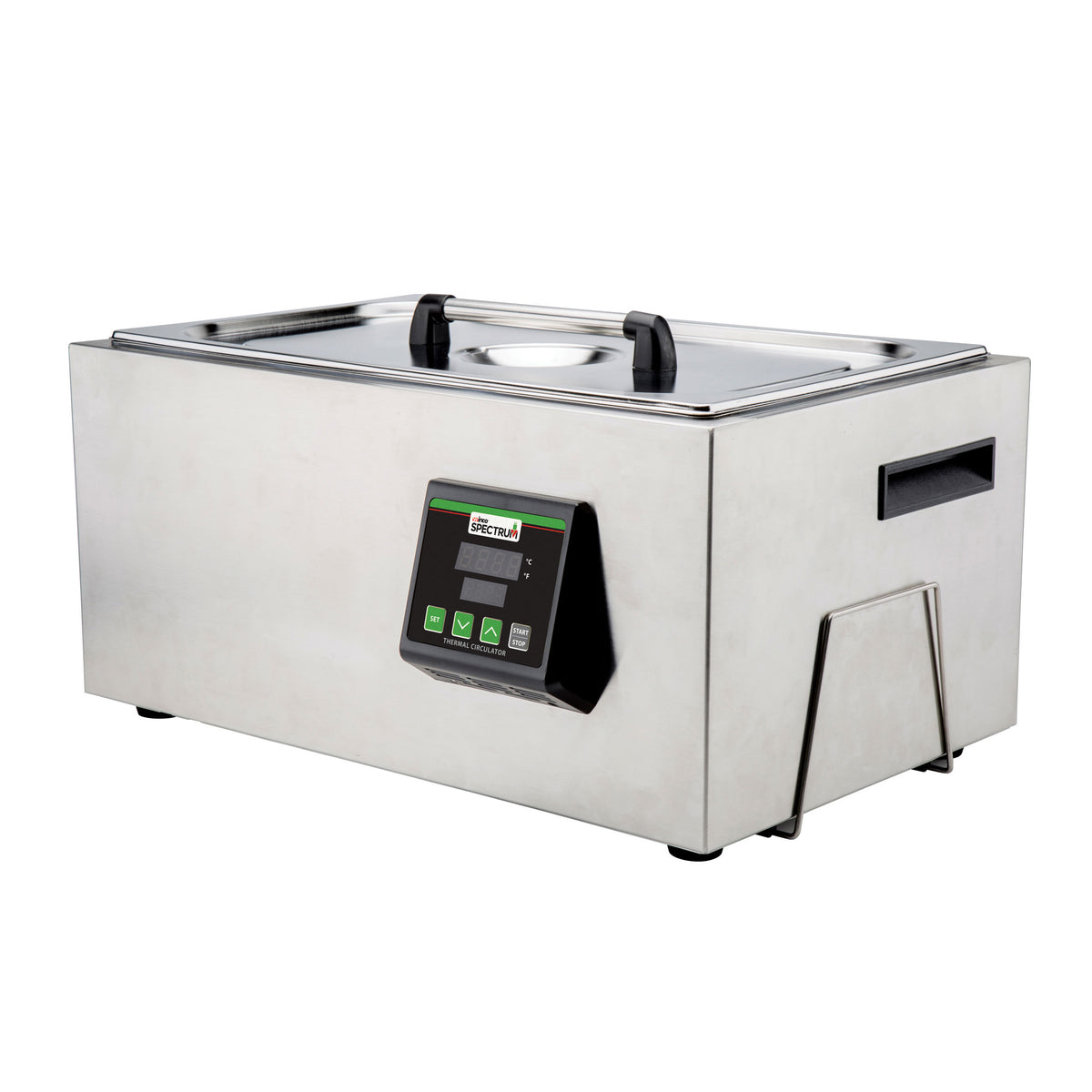 Winco ESVC-28D Spectrum Sous Vide Cooker 28L Bath 25.98"W x 20.47"D x 14.37"H, Steel 1.8kW 120V - Set