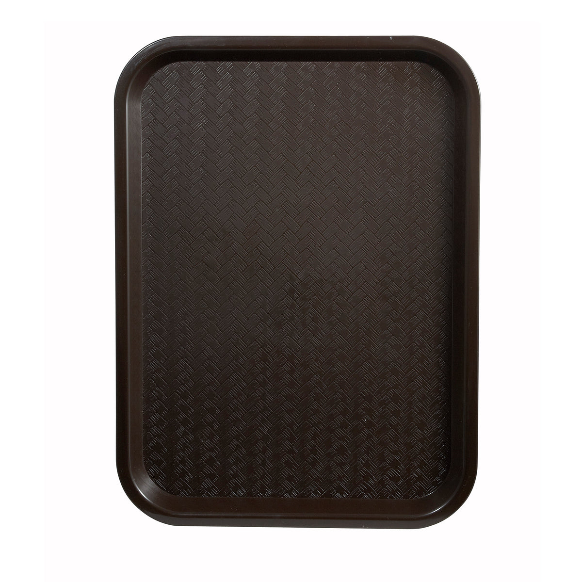 Winco FFT-1216B Fast Food Tray, 12" X 16", BPA Free, Polypropylene, Brown, NSF