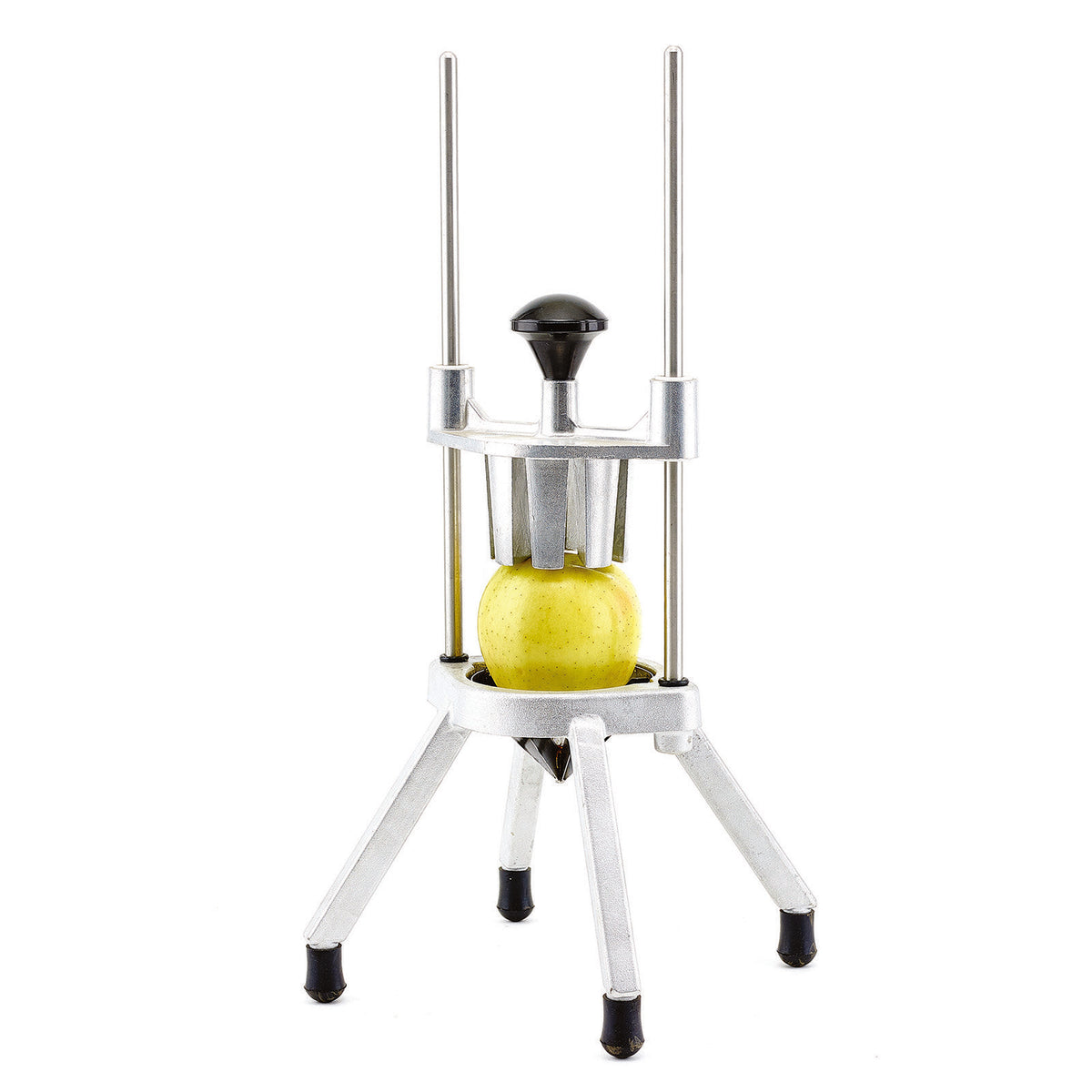 Winco FWS-8 8-Section Fruit Wedge Slicer, 3-1/2" Cutting Dia, Stainless Steel Blades, 8-10 Wedges | aluminum