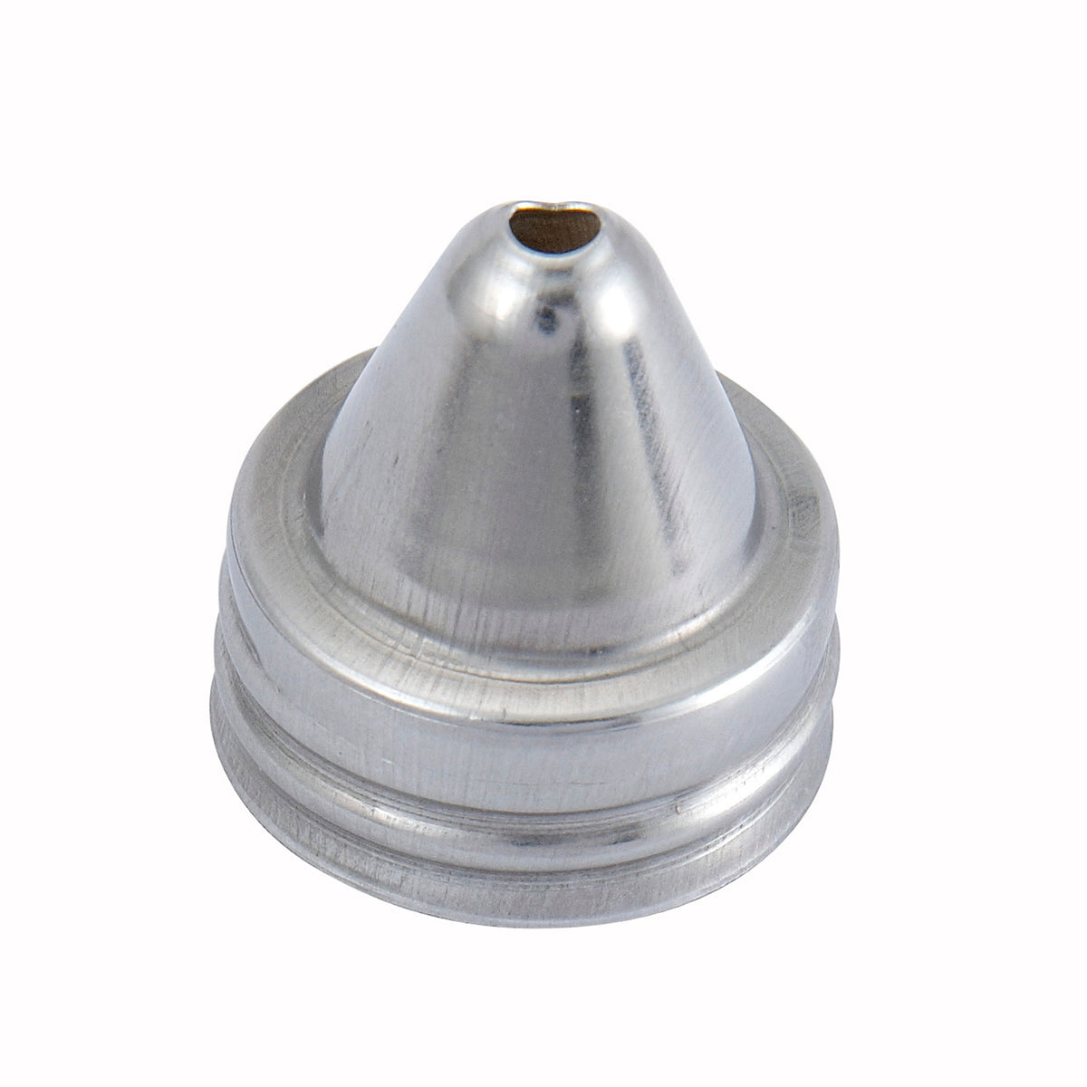 Winco G-104C Oil & Vinegar Cap, Stainless Steel Top, Fits 6 oz G-104 Bottles - 1 Dozen