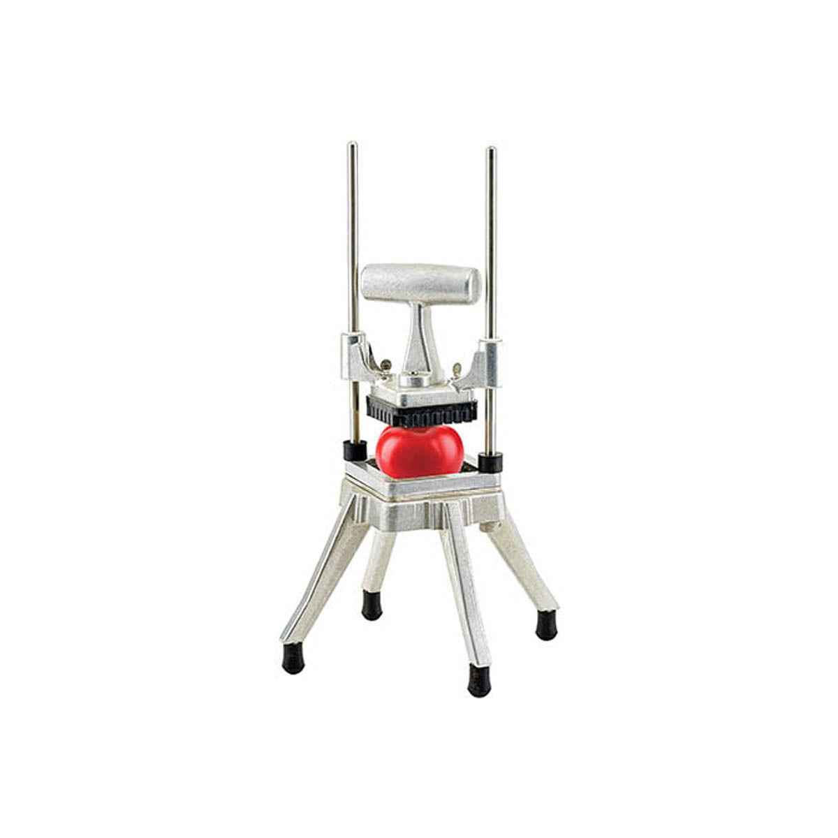 Winco HCD-500 Vegetable Chopper/Dicer with 1/2" Blade Cast Aluminum Frame, Steel Blades, NonSkid Feet, Kattex
