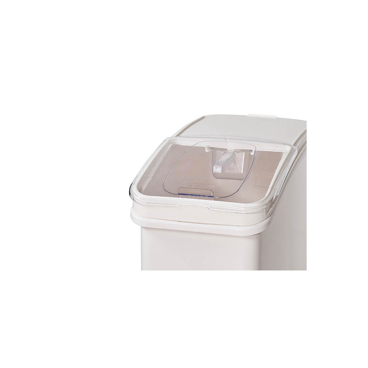 Winco IB-21 21 Gallon Plastic Ingredient Bin w/ Casters | 13" Wide