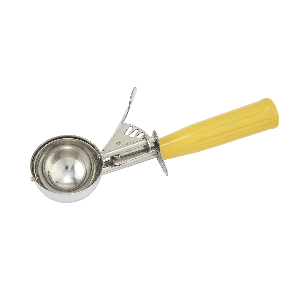 Winco ICD-20 Size 20 Stainless Steel Ice Cream Disher with Plastic Handle | 2 - 3 oz