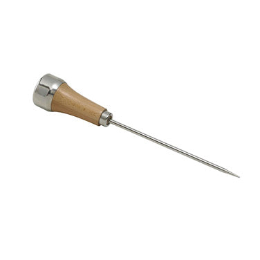 Winco ICH-1 9" Ice Pick w/ Wood Handle, Nickeled Steel