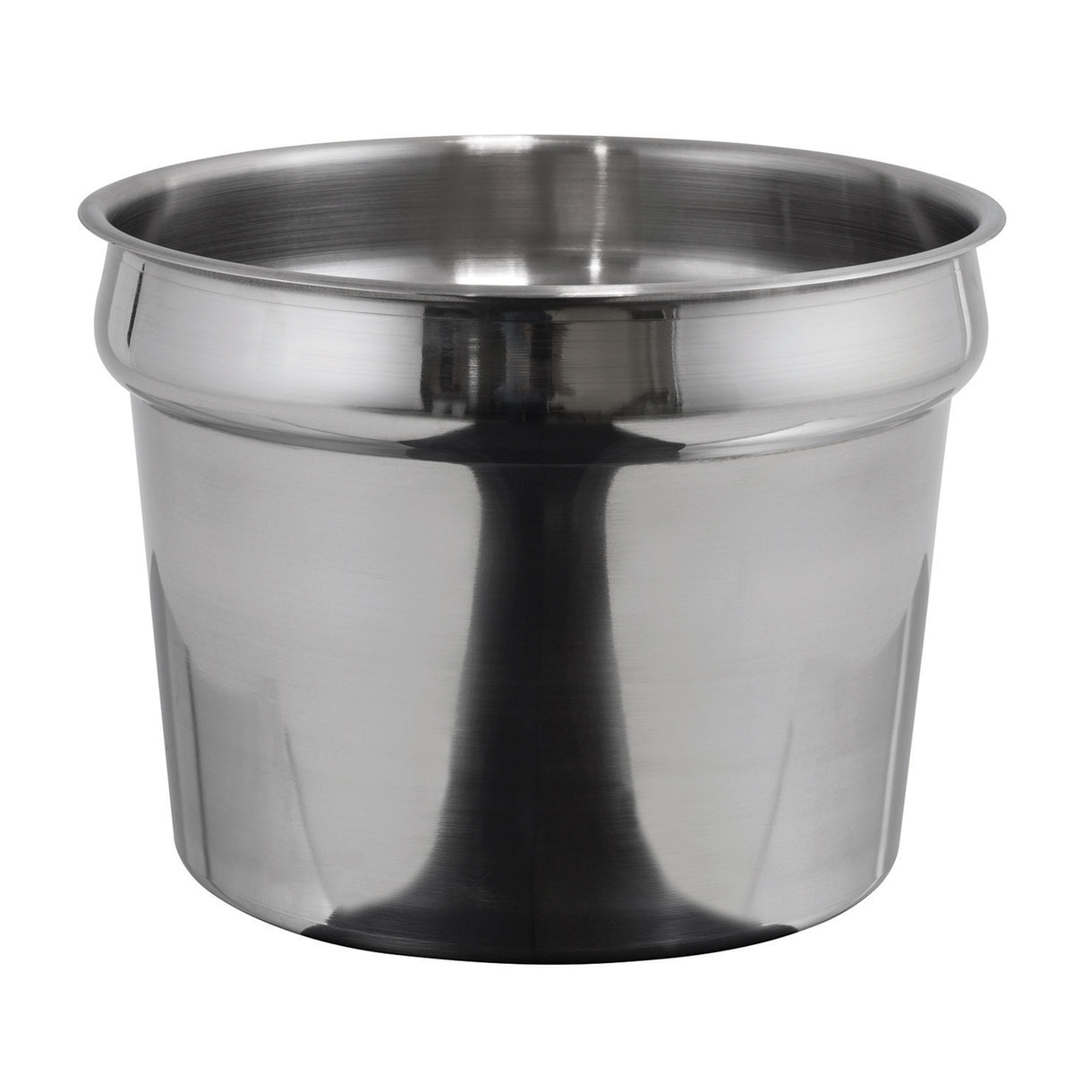 Winco INS-11.0M 11 qt Mirror Finish Stainless Steel Inset Pan | stainless steel (unspecified)