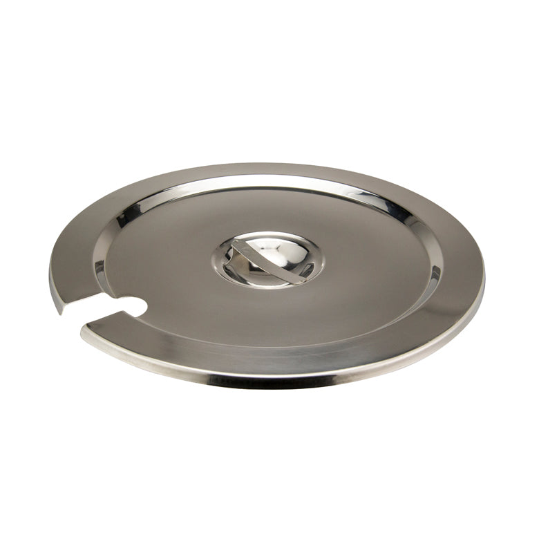 Winco INSC-11M Inset Cover for 11 qt, Heavy Weight Stainless Steel | 0" Wide