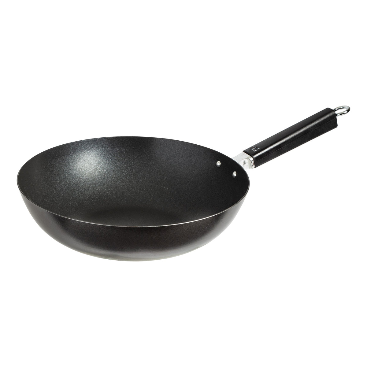 Winco J22-0030 Joyce Chen Nonstick Carbon Steel Stir Fry Pan, with Phenolic Handle, 12"