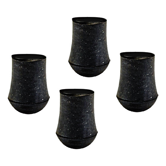 Winco KAT-FT Replacement Feet for Kattex Slicer - 4-Piece Rubber Foot Set, Slicer Parts, Commercial Food Prep | 6" Wide