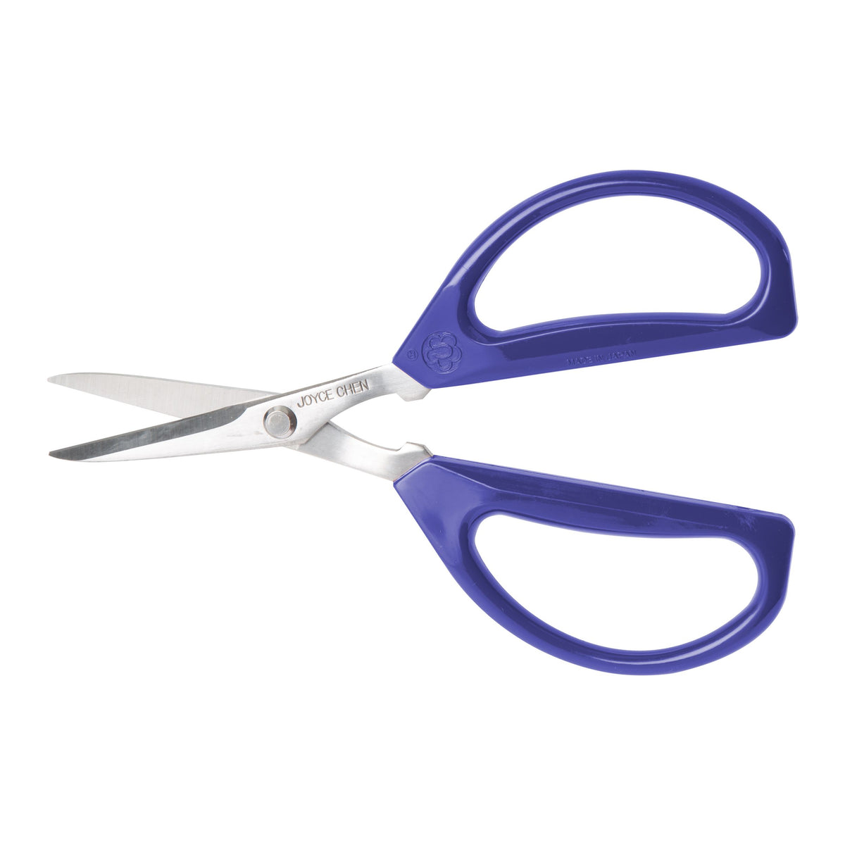 Winco KCHZ09008 Kitchen Shears, 2-Pack Scissors with Blue Handles, Stainless Steel Blades - 2/Pack | 9.06" Wide