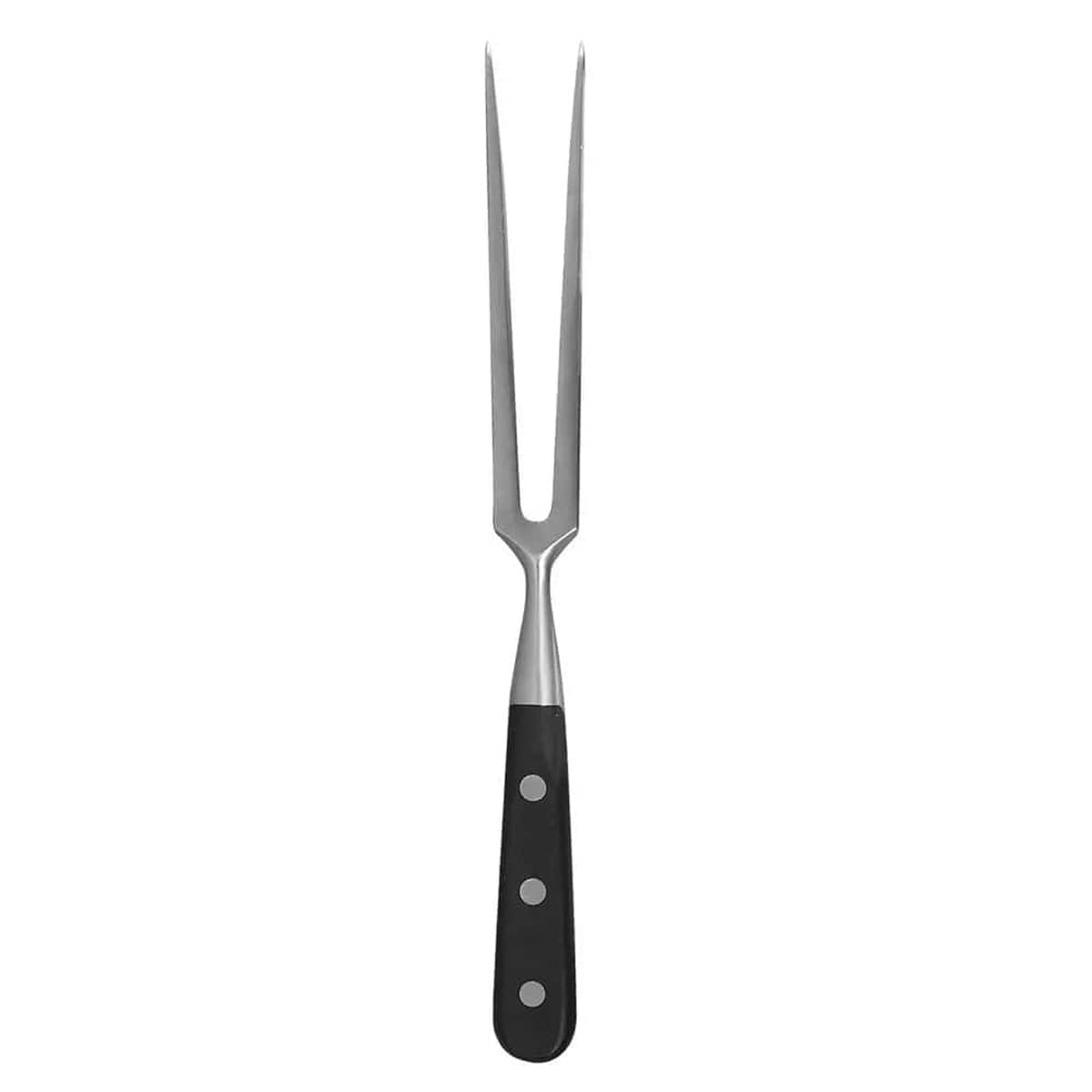 Winco KFP-71 Acero Stainless Steel Full Tang Forged Carving Fork,6"L blade