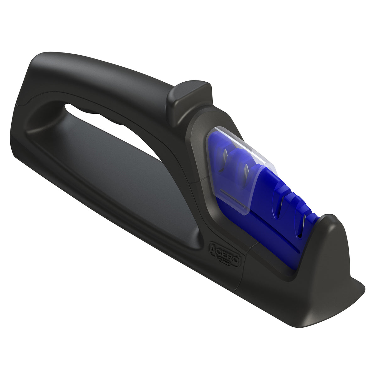 Winco KSP-4 Four Stage Manual Knife Sharpener w/ Ergonomic Handle | 9.88" Wide