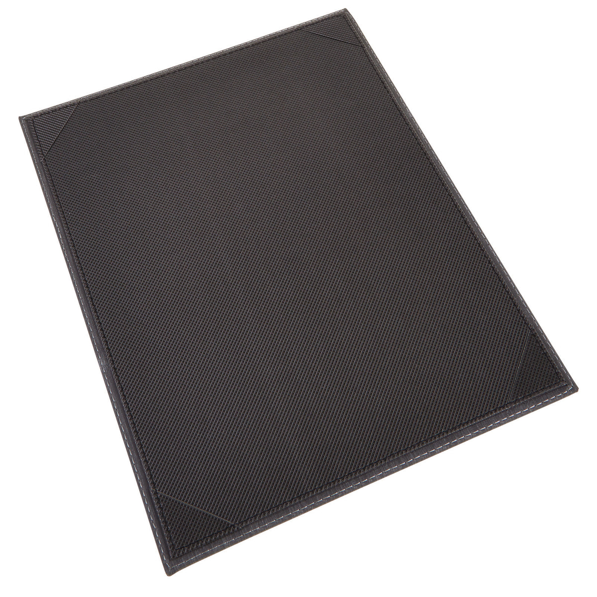 Winco LMS-811GY Menu Cover, Single, Letter Size, Holds 8-1/2" X 11" Paper | leather-like