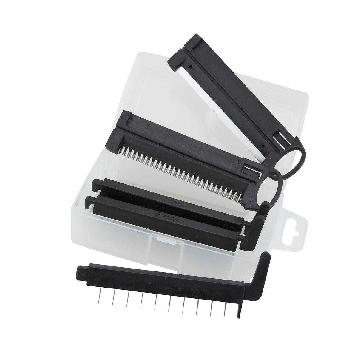 Winco MDL-BLD Stainless Steel Blade Set for MDL-15 Mandoline Slicer, Cutting Blades, 4 Pieces | 0" Wide