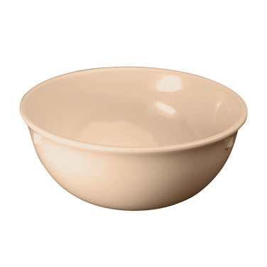 Winco MMB-15 15 oz Tan Melamine Nappie, 5-1/8" Dia, Heat-Resistant 212°F, Dishwasher Safe - 1 Dozen