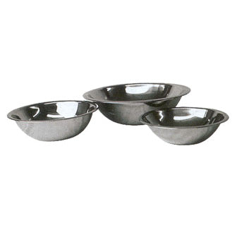 Winco MXB-3000Q 30 Qt Standard Weight Economy Mixing Bowl - Stainless Steel | 20 - 30 qt