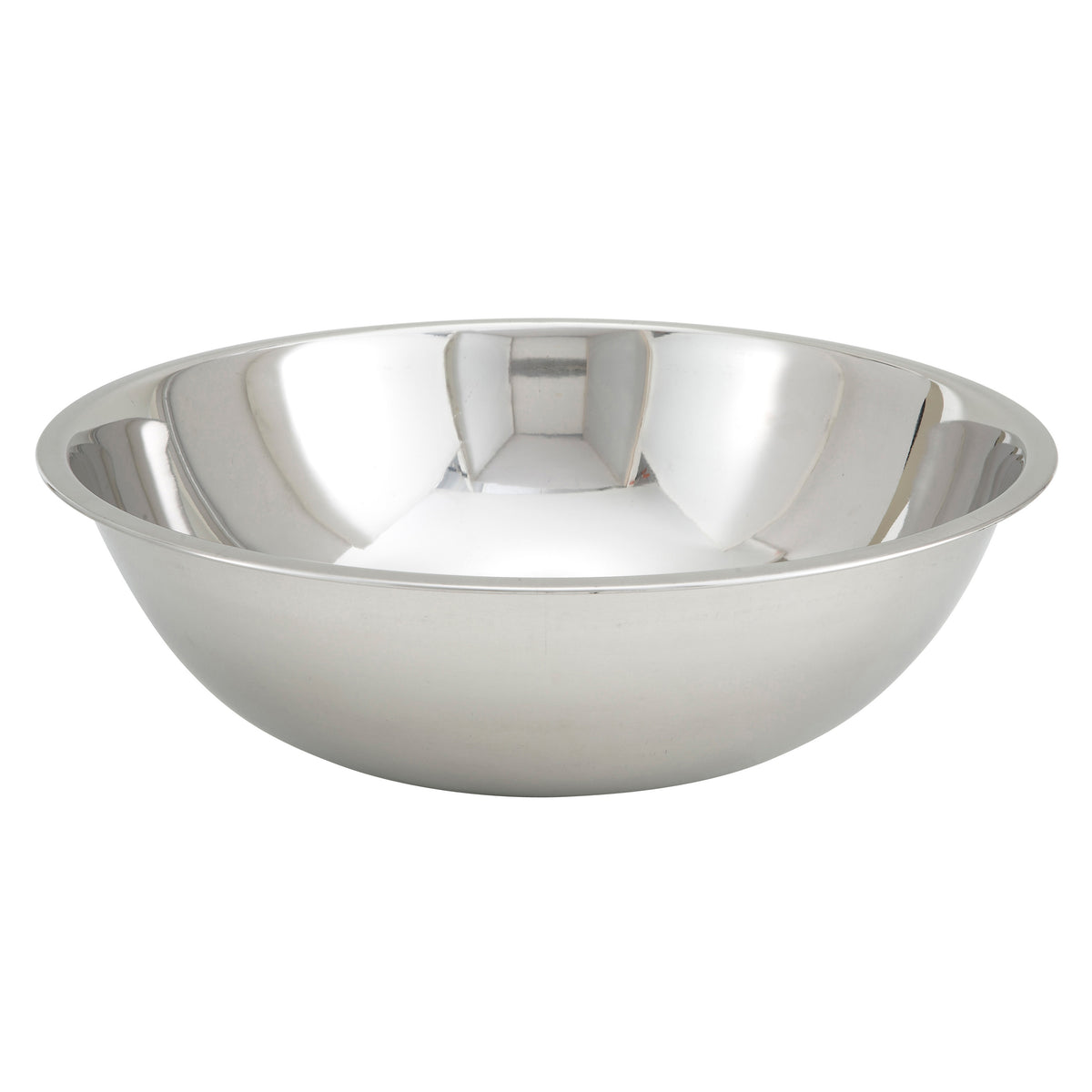 Winco MXBT-1300Q 13 qt. Stainless Steel All Purpose Mixing Bowl | 9 - 14 qt