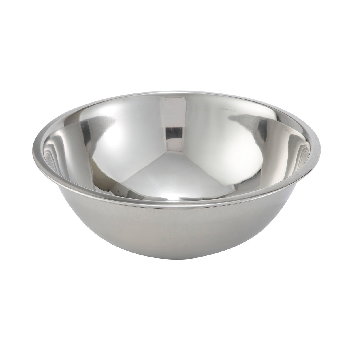 Winco MXBT-500Q 5 Qt. Stainless Steel All Purpose Mixing Bowl | 4 - 5 qt