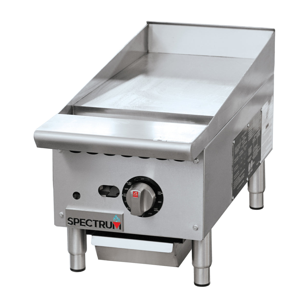 Winco NGGD-12T Countertop Gas Griddle