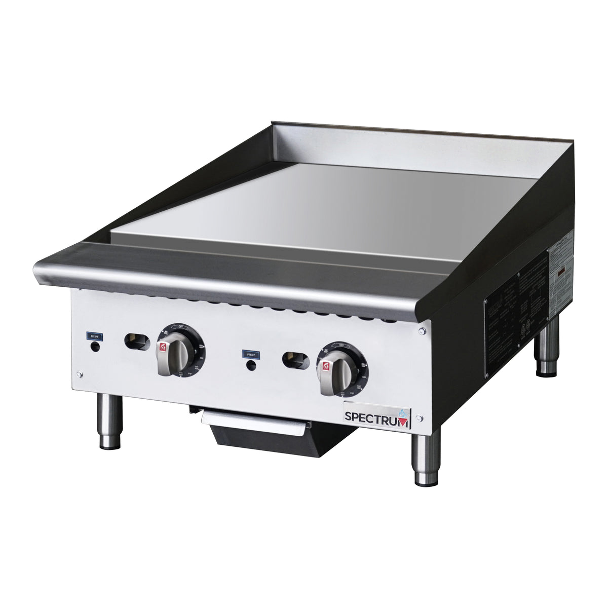 Winco NGGD-24T Countertop Gas Griddle