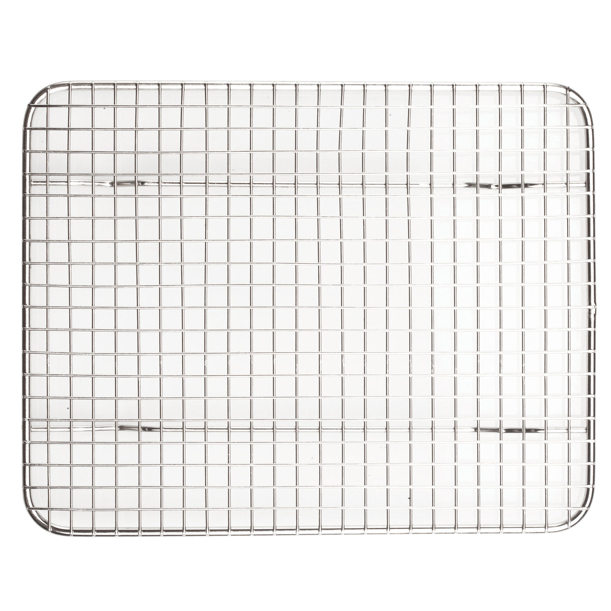 Winco PGWS-810 Wire Pan Grate, 8" X 10", 1/2 Size, Rectangular, Rust-Resistant | stainless steel