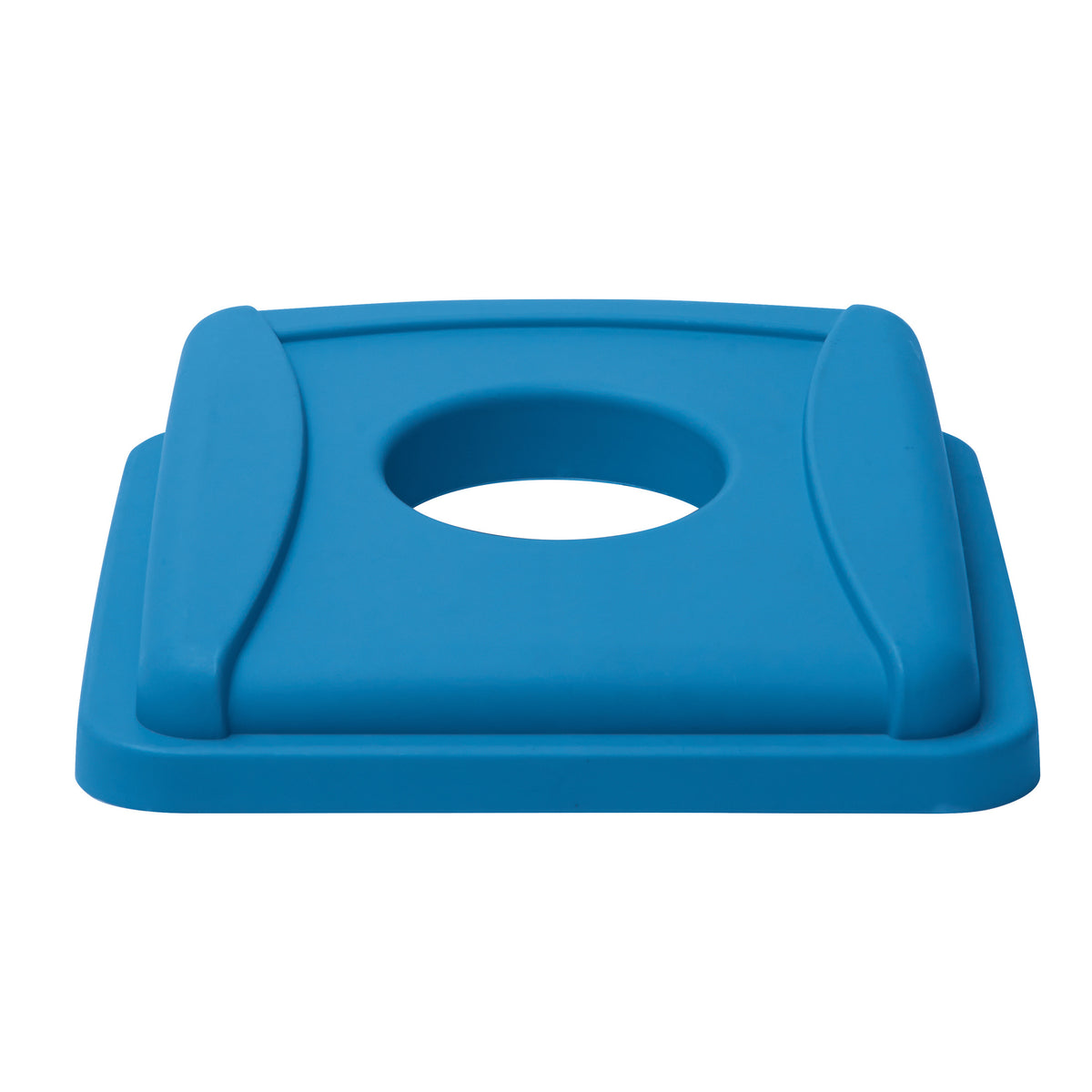 Winco PTCSB-23L Bottle/Can Lid, Square, Polystyrene, Blue (for PTCS-23L) | plastic