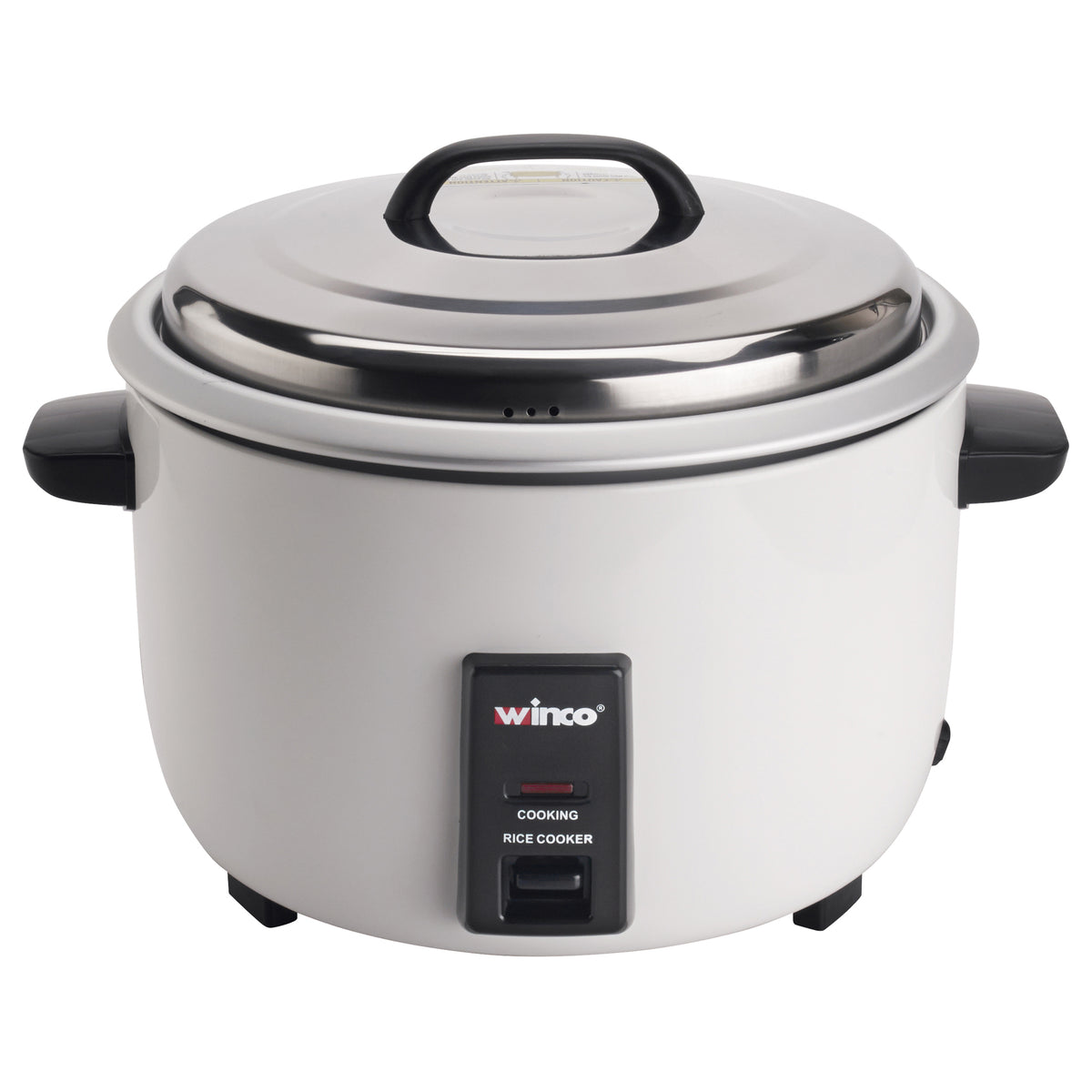 Winco RC-P301 Commercial Electric Rice Cooker, 60 Cups, Aluminum Pot, 120V, 1550W