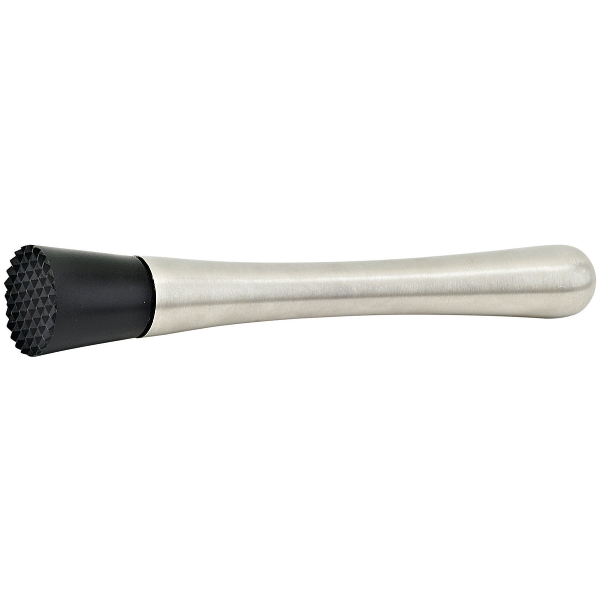 Winco SBM-8N 8" Stainless Steel Netted Head Bar Muddler | stainless steel & plastic