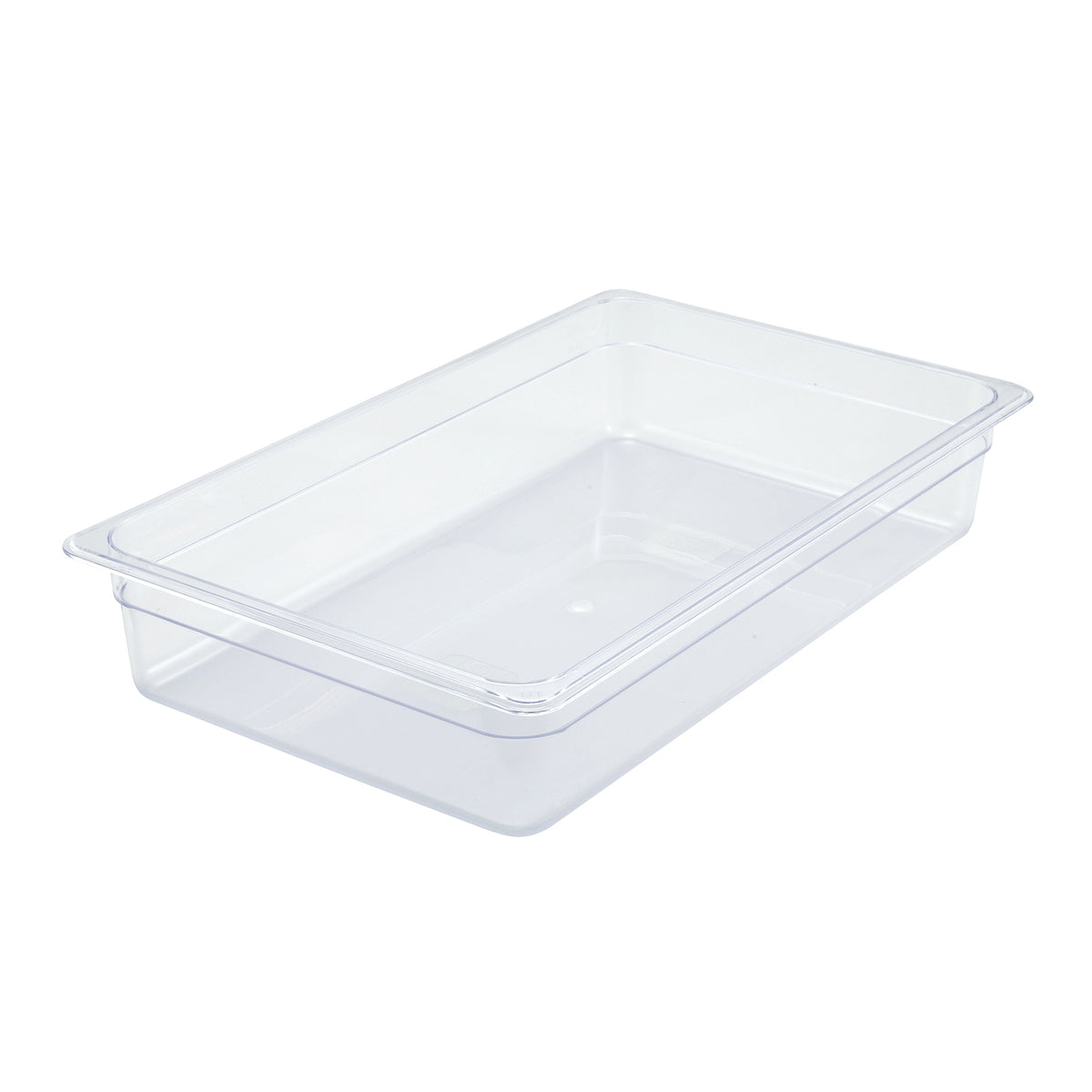 Winco SP7104 Poly-Ware 3 1/2" Deep Full Size Polycarbonate Food Pan