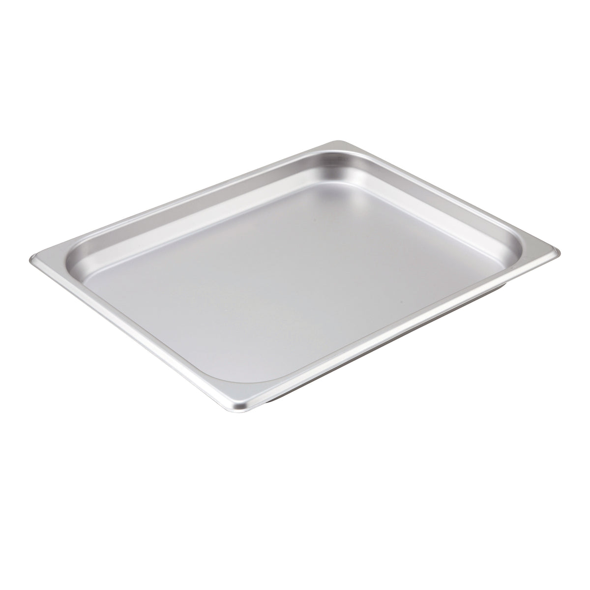 Winco SPH1 1 1/4" Deep 1/2 Size Standard Weight Stainless Steel Steam Table Pan