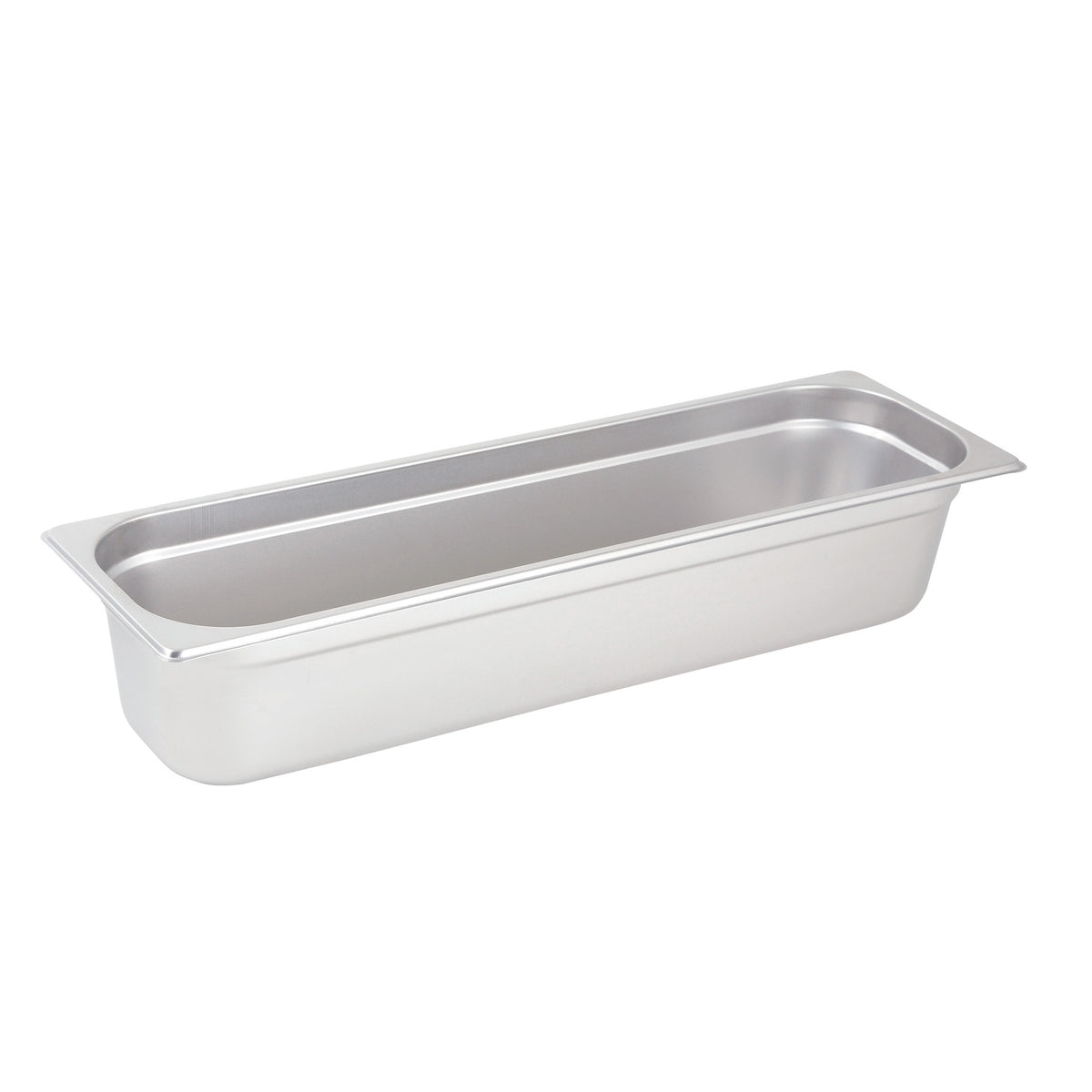 Winco SPJH-4HL 4" 1/2 Long Size Stainless Steel Steam Table Pan