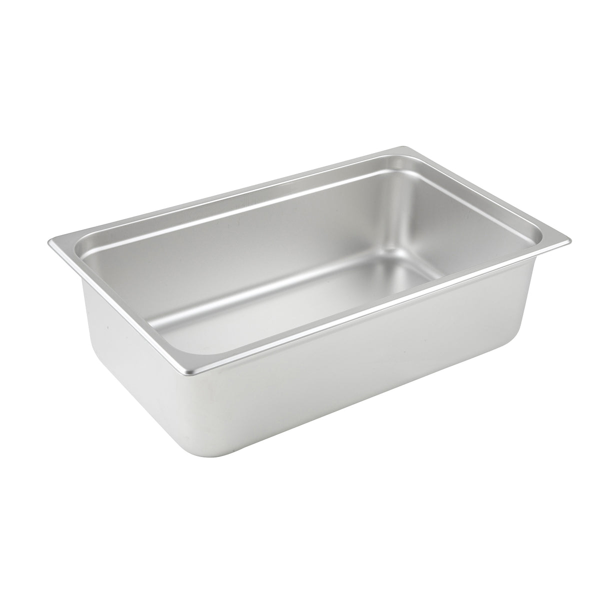 Winco SPJL-106 25 Gauge 6" Full Size Solid Anti-Jam Steam Table Pan