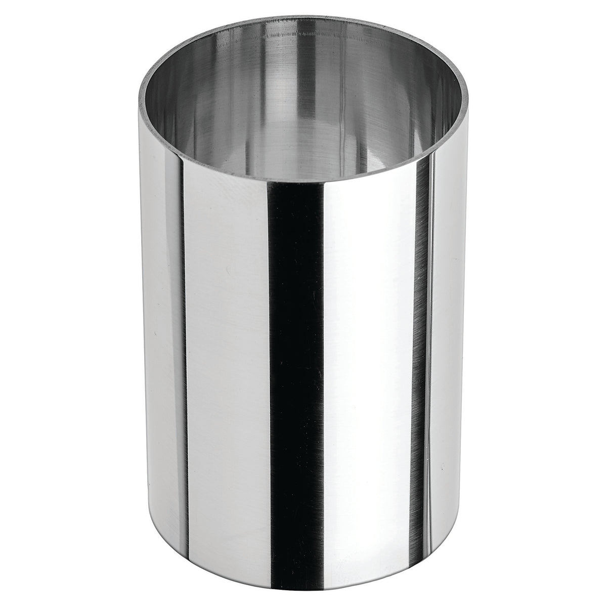 Winco SPM-23R 2" x 3" Round Stainless Steel Culinary Pastry Mold / Dishwasher Safe