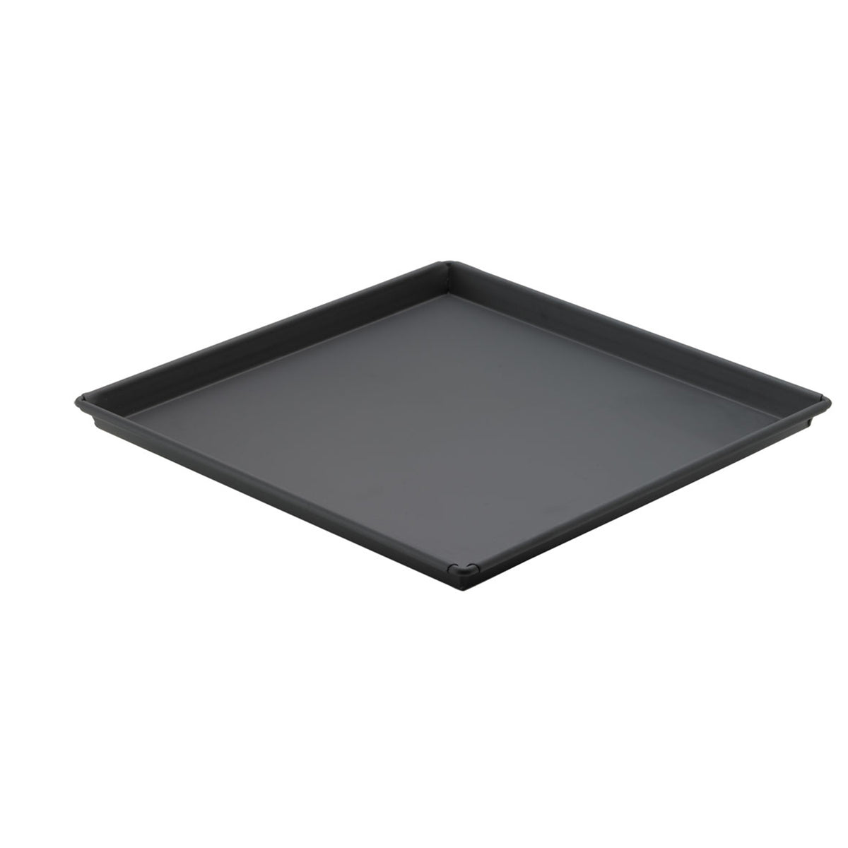 Winco SPP-1616 Tapered Design 16" x 16" x 1" Sicilian Pizza Pan, Square, Fully Nesting | steel