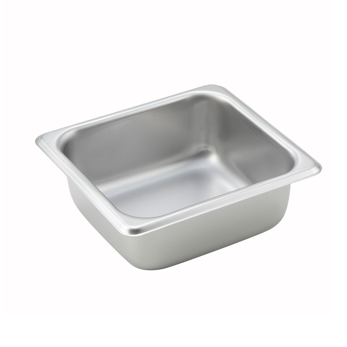 Winco SPS2 25 Gauge 2 1/2" 1/6 Size NSF Solid Steam Table Pan