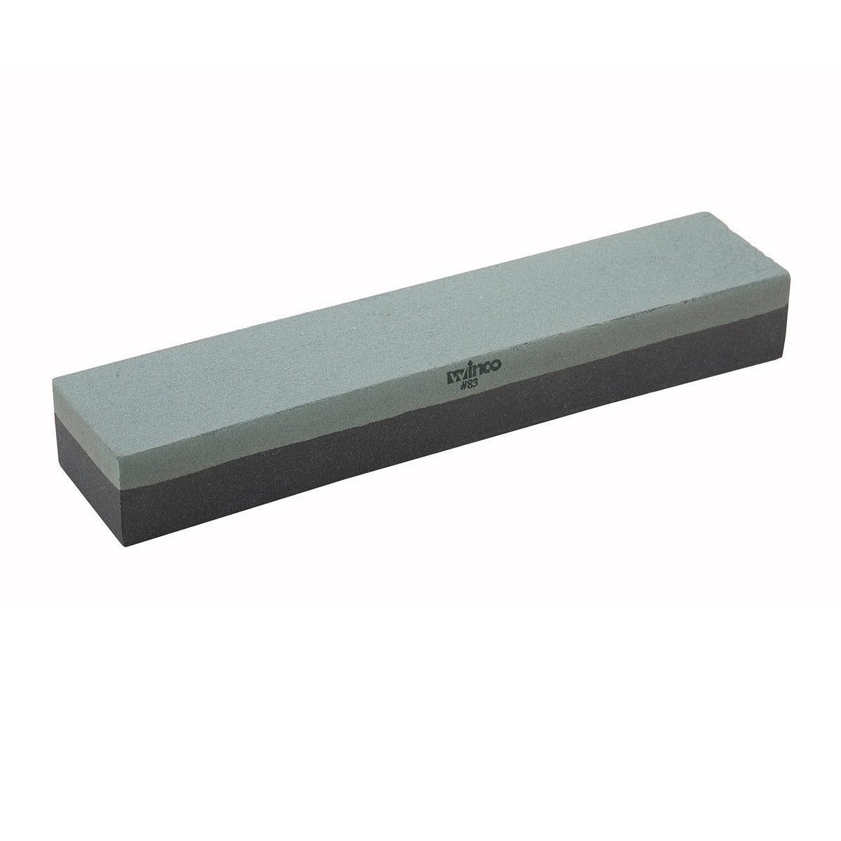 Winco SS-1211 Rectangular Sharpening Stone Knife,Fine/Medium Grain