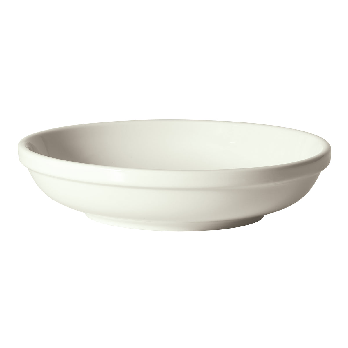 Winco SSB-25-AW 25 oz Round Porcelain Salad Bowl, 9" Diameter, American White Finish, 1 Dozen