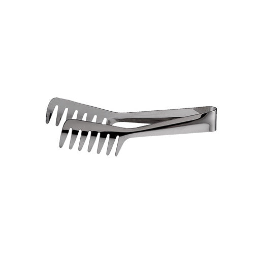 Winco ST-8 Spaghetti Tongs, 8", Stainless Steel, Mirror Finish