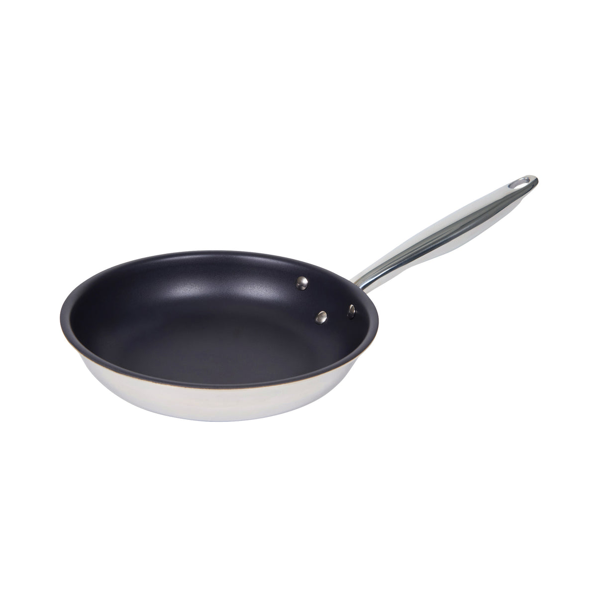 Winco TGFP-7PR 7" Tri-Ply Fry Pan, Pro-Release Non-Stick, Induction Ready, NSF Certified, PFAS-Free | stainless steel