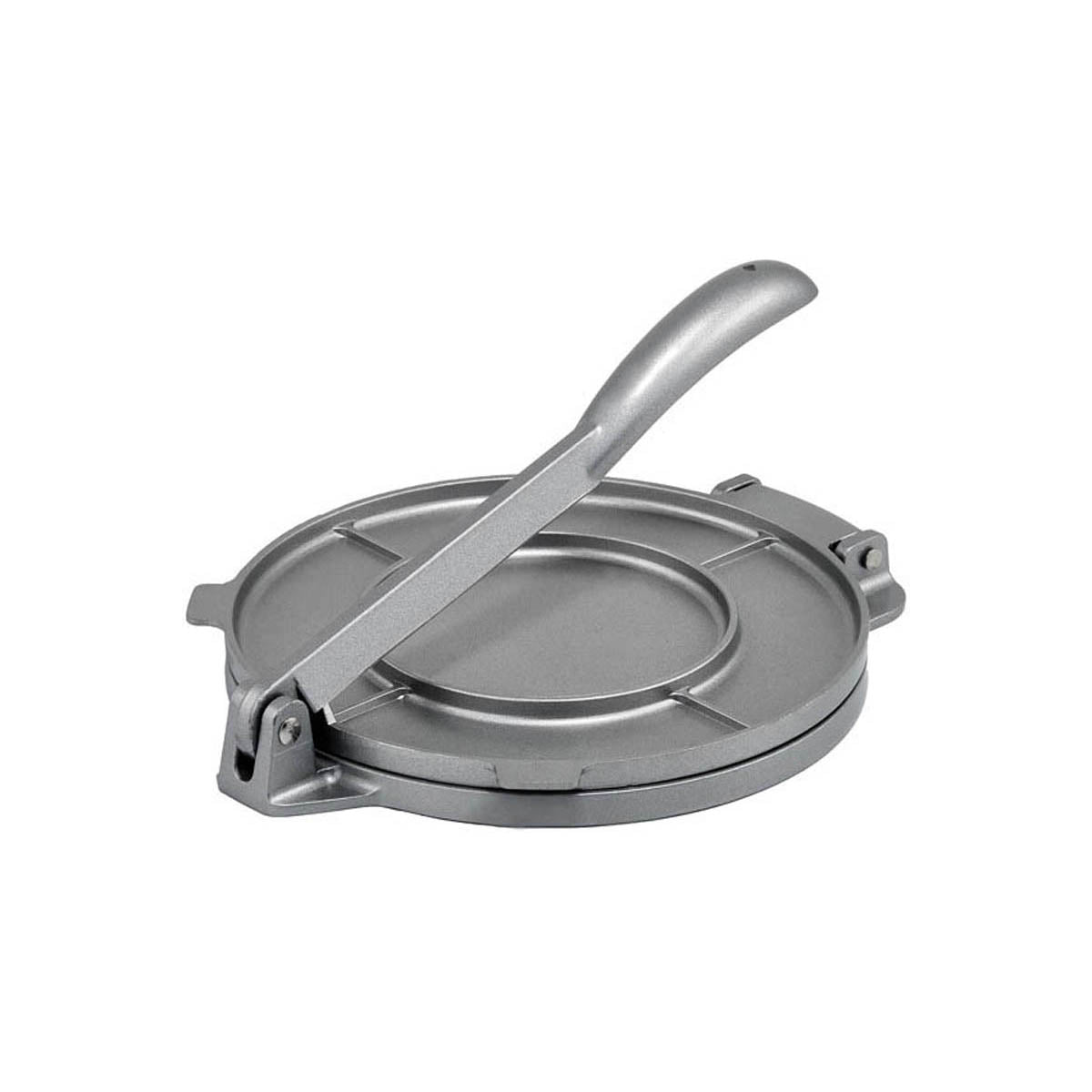 Winco TPC-8A 8" Round Manual Tortilla Press w/ Handle, Aluminum