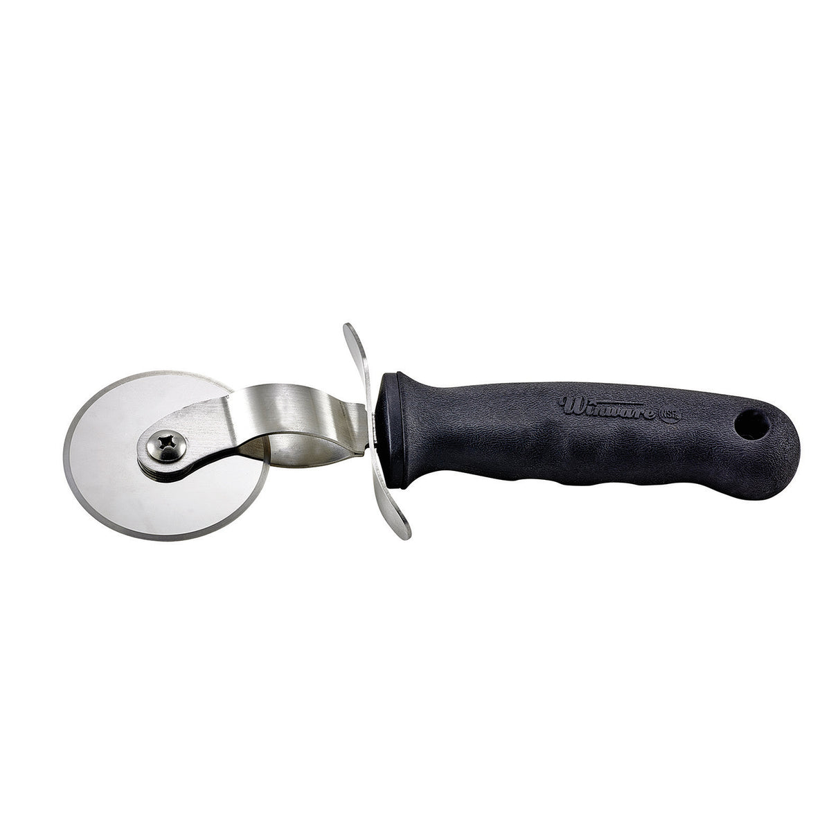 Winco VP-315 Small Pizza Cutter Stainless Steel Wheel 2-1/2" Blade - Black