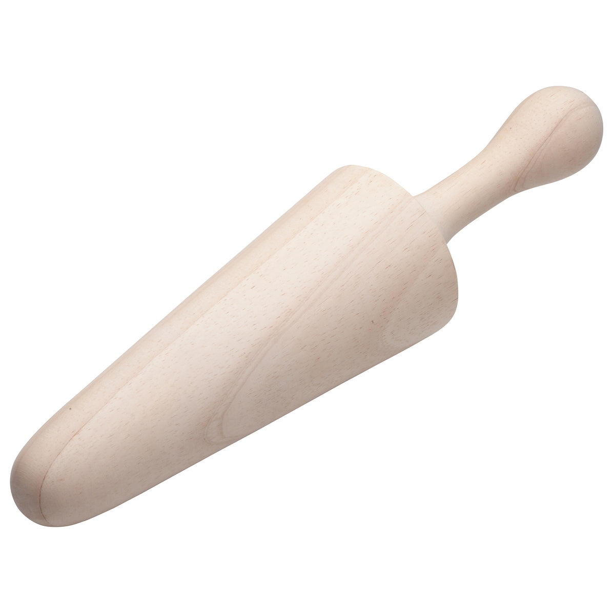 Winco WPST-13 3-1/8" Wood Chinois Pestle