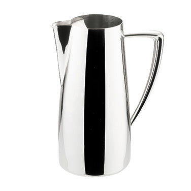 Winco Z-MC-WP64 Cadenza Monte Carlo Water Pitcher with Ice Guard, S. Steel / Mirror Finish | 64 - 95 oz