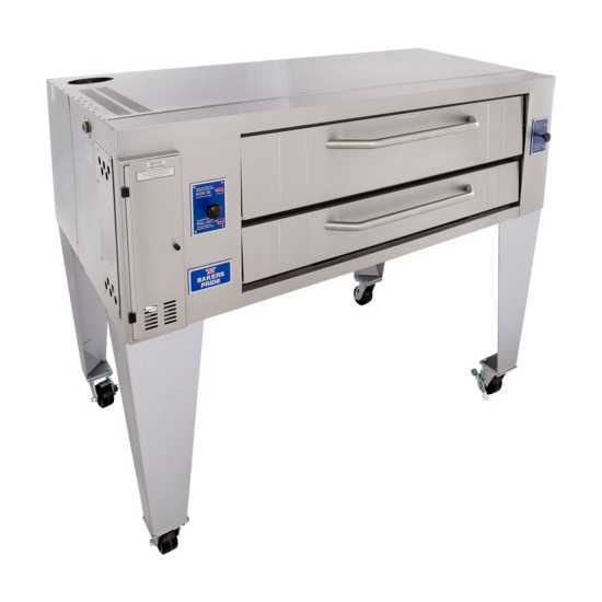 Bakers Pride Y-600 Pizza Deck Oven β 1 Deck, 60-inch Deck, Natural Gas
