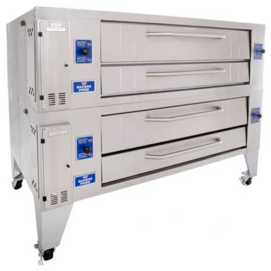 Bakers Pride Y-602BL Pizza Deck Oven β 2 Decks, 60-inch Deck, Natural Gas