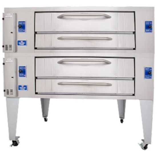 Bakers Pride Y-802BL Pizza Deck Oven β 2 Decks, 66-inch Deck, Natural Gas