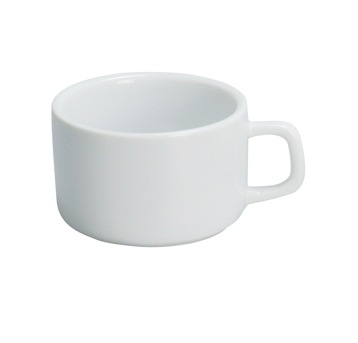 Yanco AC-3-P China Mug - 2-1/2 oz White Porcelain, 2-3/8" Dia x 2-3/8" H, Non-Stackable, 1 Dozen - Case of 36