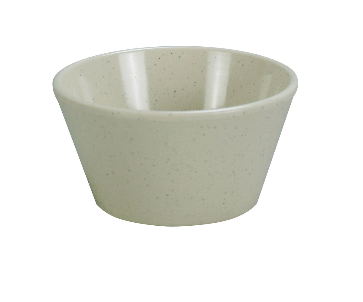 Yanco AD-302 8 Oz Bouillon Cup, 4" Dia x 2" H, Round, Beige Melamine, NSF, Dishwasher Safe - Case of 48