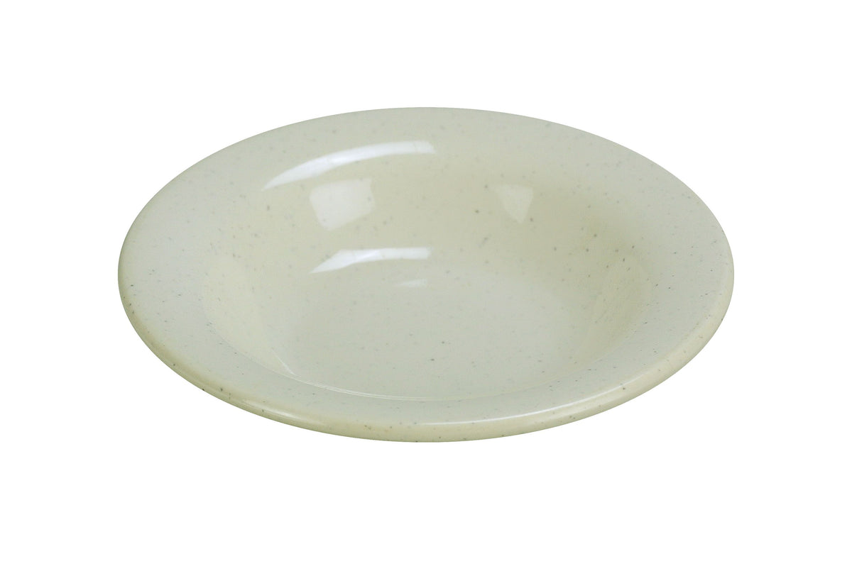 Yanco AD-307 - Melamine Salad Bowl, 7-1/4" Dia x 1-1/2" H, 14 oz, Beige, NSF, Safe - Case of 48