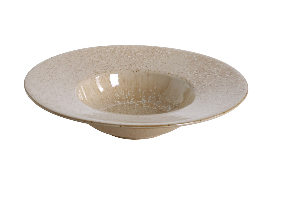Yanco AG-610 Dessert Bowl, 9" Dia x 2" H, 10 oz Round Porcelain, Dishwasher Safe - Case of 12